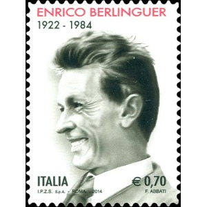 ITALIA - 2014 - 30° della morte di Enrico Berlinguer - 1 v.