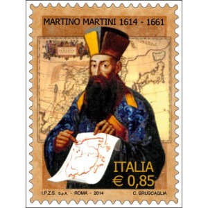 ITALIA - 2014 - 400° della nascita di Martino Martini - 1 v.