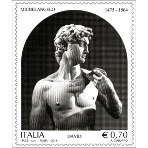 ITALIA - 2014 - 450° della morte di Michelangelo Buonarroti - 1 v.
