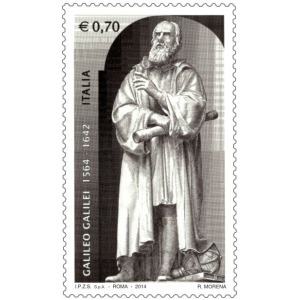ITALIA - 2014 - 450° della nascita di Galileo Galilei - 1 v.