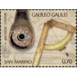 SAN MARINO - 2014 - 450° della nascita di Galileo Galilei - 2 v.