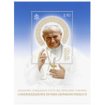 VATICANO - 2014 - Canonizzazione di Papa Giovanni Paolo II - 2 BF (E.C. di Vaticano con Polonia)