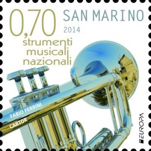 SAN MARINO - 2014 - Europa: Strumenti musicali - 2 v.