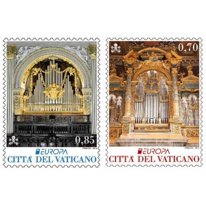 VATICANO - 2014 - Europa: Strumenti musicali - 2 v.