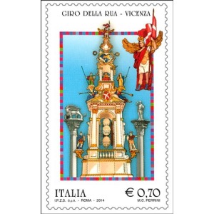 ITALIA - 2014 - Giro della Rua di Vicenza - 1 v.