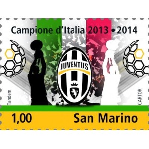 SAN MARINO - 2014 - Juventus campione d'Italia - 1 v.