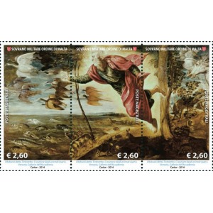 S.M.O.M. - 2014 - Natura e arte: Jacopo Robusti, detto il Tintoretto - 1 MF da 6 trittici