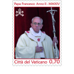 VATICANO - 2014 - Papa Francesco anno II - 4 v. (E.C. di Vaticano con Filippine)