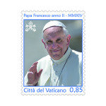 VATICANO - 2014 - Papa Francesco anno II - 4 v. (E.C. di Vaticano con Filippine)