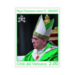 VATICANO - 2014 - Papa Francesco anno II - 4 v. (E.C. di Vaticano con Filippine)