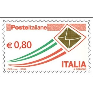 ITALIA - 2014 - Posta Italiana 0,80 € - 1 v.