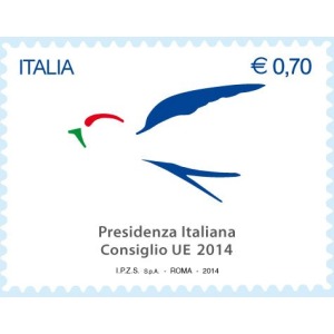 ITALIA - 2014 - Semestre della Presidenza Italiana del Consiglio dell'UE- 1 v.