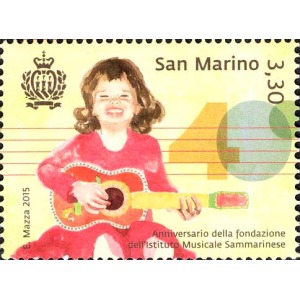 SAN MARINO - 2015 - 40° dell'Istituto Musicale Sammarinese - 1 v.