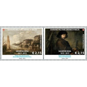S.M.O.M. - 2015 - 500° della nascita di Salvator Rosa - 2 v. in coppia