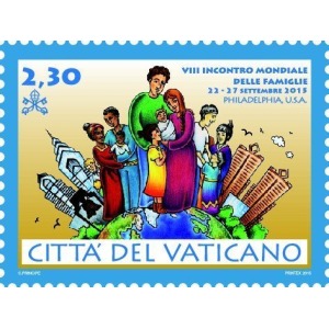 VATICANO - 2015 - 8° incontro mondiale delle famiglie, Philadelphia - 1 v.