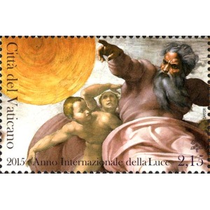 VATICANO - 2015 - Anno internazionale della luce - 1 v.