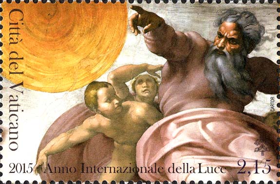 2015 Anno internazionale della luce 1 v. Vaticano VATICANO - 2015 - Anno internazionale della luce - 1 v.