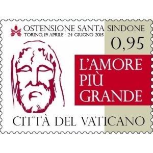 VATICANO - 2015 - Ostensione della Santa Sindone, Torino - 1 v.