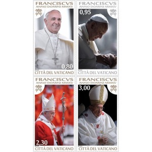 VATICANO - 2015 - Papa Francesco anno III - 4 v.