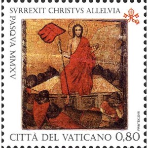 VATICANO - 2015 - Pasqua - 1 v.