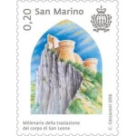 SAN MARINO - 2016 - 1000° della traslazione del corpo di San Leone - 2 v.