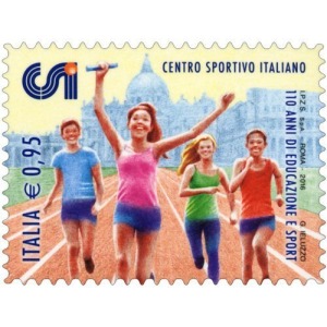 ITALIA - 2016 - 110° del Centro Sportivo Italiano CSI - 1 v.