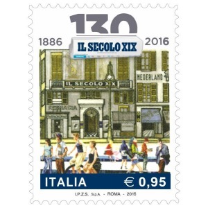 ITALIA - 2016 - 130° del quotidiano Il Secolo XIX - 1 v.