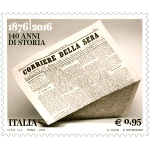 ITALIA - 2016 - 140° del quotidiano Corriere della Sera - 1 v.