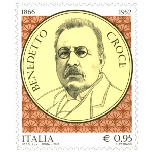 ITALIA - 2016 - 150° della nascita di Benedetto Croce - 1 v.