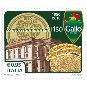 ITALIA - 2016 - 160° della Riso Gallo - 1 v.