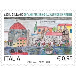 ITALIA - 2016 - 50° dell'alluvione di Firenze - 1 v.
