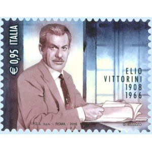 ITALIA - 2016 - 50° della morte di Elio Vittorini - 1 v.