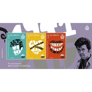 SAN MARINO - 2016 - 75° della nascita di Antonio Ciacci, in arte Little Tony - 1 BF
