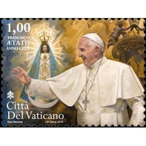 VATICANO - 2016 - 80° Genetliaco di Papa Francesco - 1 v.