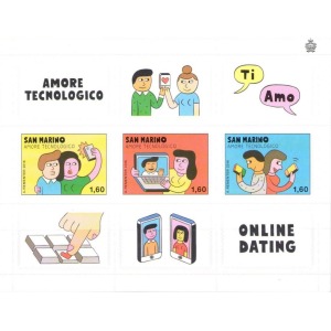 SAN MARINO - 2016 - Amore tecnologico - 1 BF