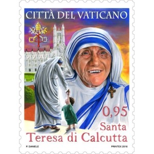 VATICANO - 2016 - Canonizzazione Madre Teresa di Calcutta - 1 v.