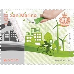 SAN MARINO - 2016 - Europa: Ecologia in Europa - 1 v.