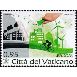VATICANO - 2016 - Europa: Ecologia in Europa - 1 v.