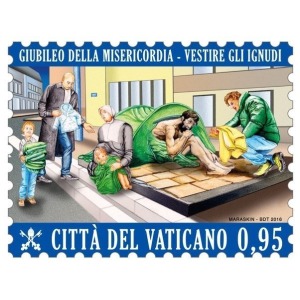 VATICANO - 2016 - Giubileo: Vestire gli ignudi e Alloggiare i pellegrini - 2 v.