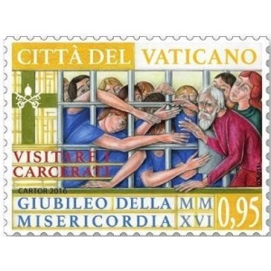 VATICANO - 2016 - Giubileo: Visitare i carcerati e Visitare gli infermi - 2 v.