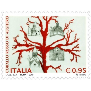 ITALIA - 2016 - Il corallo rosso di Alghero - 1 v.
