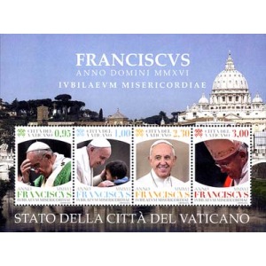 VATICANO - 2016 - Papa Francesco anno IV - 1 BF