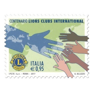 ITALIA - 2017 - 100° del Lions Club International - 1 v.