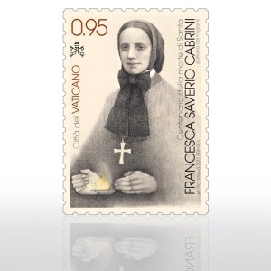 VATICANO - 2017 - 100° della morte di Santa Francesca Saverio Cabrini - 1 v.