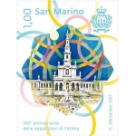 SAN MARINO - 2017 - 100° delle apparizioni della Madonna di Fatima - 2 v.