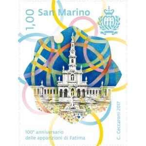 SAN MARINO - 2017 - 100° delle apparizioni della Madonna di Fatima - 2 v.