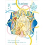 SAN MARINO - 2017 - 100° delle apparizioni della Madonna di Fatima - 2 v.