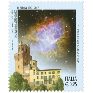 ITALIA - 2017 - 250° dell'Osservatorio astronomico di Padova - 1 v.
