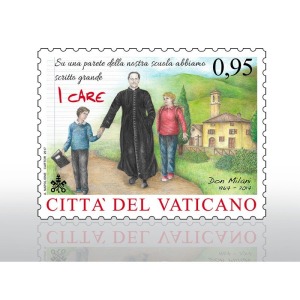 VATICANO - 2017 - 50° della morte di Don Lorenzo Milani - 1 v.