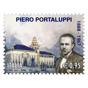 ITALIA - 2017 - 50° della morte di Piero Portaluppi - 1 v.